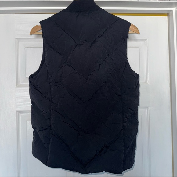 Athleta Inlet Down Black Vest S Zip Up - Picture 6 of 7